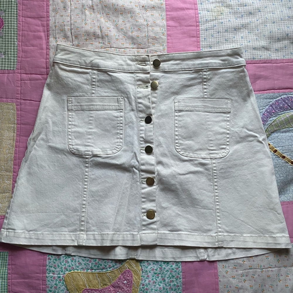 H&M Beige Skirt
